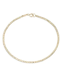 Adina Reyter 14K Yellow Gold Small Textured Bead Link Bracelet