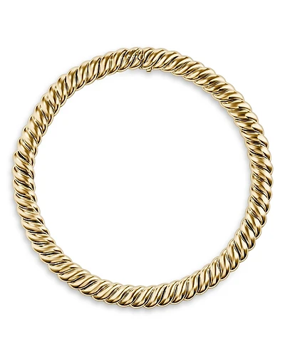 David Yurman 18K Yellow Gold Sculpted Cable Necklace, 17