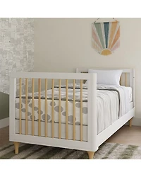 Lolly 4 in 1 Convertible Mini Crib and Twin Bed with Toddler Bed Conversion Kit
