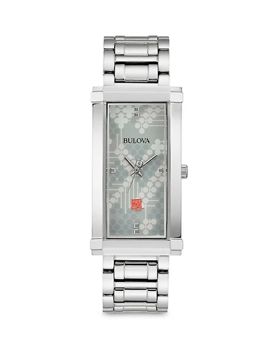 Frank Lloyd Wright Pattern #106 Watch, 24.6mm x 45mm
