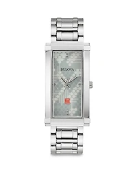 Bulova Frank Lloyd Wright Pattern #106 Watch, 24.6mm x 45mm