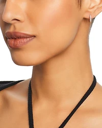 Diamond Mini Hoop Earring Collection 14K Gold, 0.25 tcw