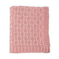 Pink Lemonade Washed Curvy Pink Throw