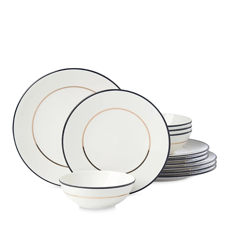 kate spade new york Make It Pop 12 Piece Dinnerware Set