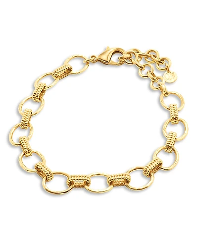 Capucine De Wulf Cleopatra Hammered Grande Link Bracelet