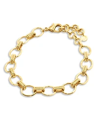 Capucine De Wulf Cleopatra Hammered Grande Link Bracelet
