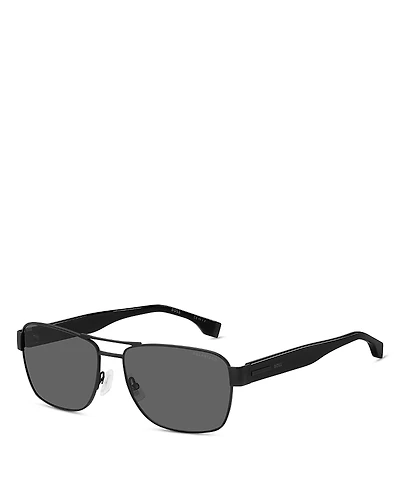 Hugo Boss Aviator Sunglasses, 60mm