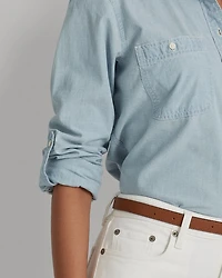 Relaxed Roll Sleeve Shirt