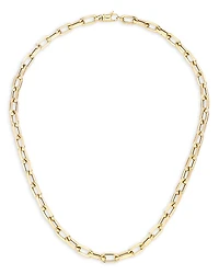 Adina Reyter 14K Yellow Gold Oval Link Collar Necklace, 16
