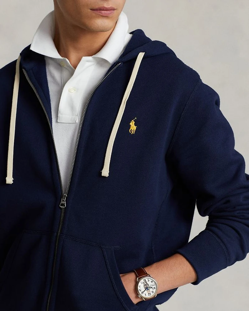 Classic Full-Zip Fleece Hoodie
