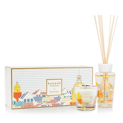 My First Baobab Candle & Diffuser Gift Box – Saint-Tropez