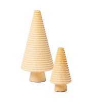 Farmhouse Mini 2 Pc Wooden Tree Set