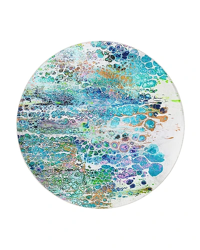 Dalyn Rug Company Kikiamo KK20 Round Area Rug, 8' x 8'