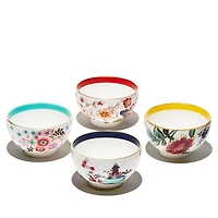 Wonderlust Tea Bowls, Set of 4