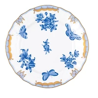 Herend Fortuna Blue Bread & Butter Plate