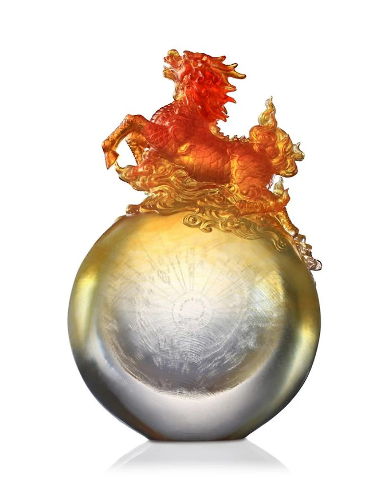 Benevolence of the Qilin Figurine