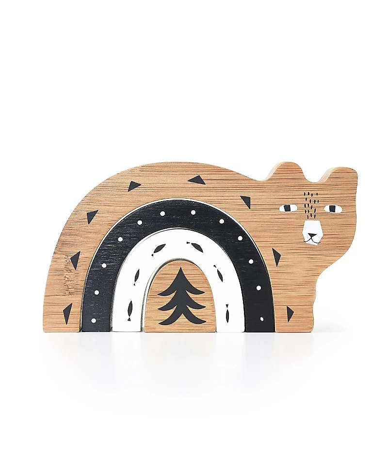 Wee Gallery Bamboo Nesting Bear - Ages 18 Months +