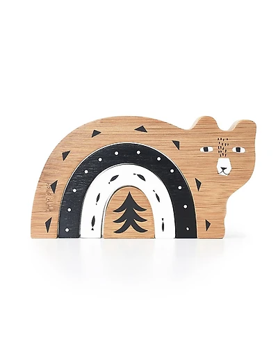 Wee Gallery Bamboo Nesting Bear - Ages 18 Months +