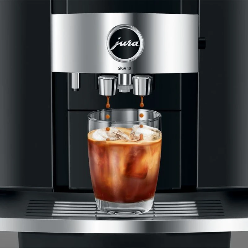 GIGA 10 Hot & Cold Brew with Two Bean Hoppers in Diamond Black