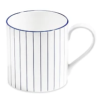 Richard Brendon Pinstripe Cobalt Large Mug, Set of 2