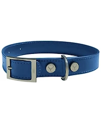 Shaya Pets Medium Leather Adjustable & Water Resistant Dog Collar