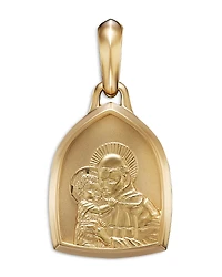 David Yurman 18K Yellow Gold Amulets St. Anthony Pendant