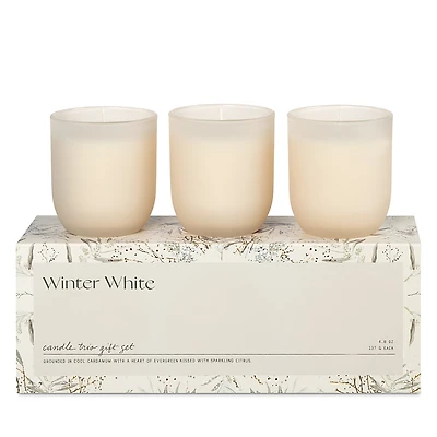 Illume Winter White Candle Trio Gift Set, 21.5 oz.