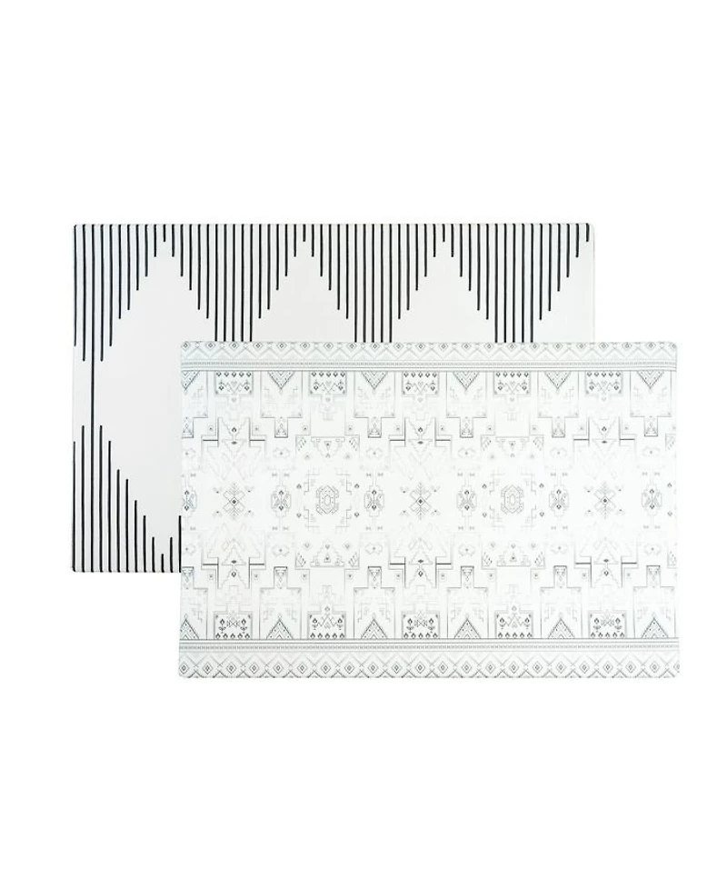 Reversible Baby PlayMat - Art Deco Inspired Design – Soft, Non-Toxic Foam – Waterproof, Easy to Clean