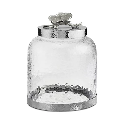 White Orchid Cookie Jar