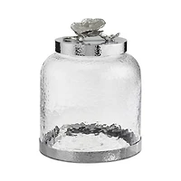 White Orchid Cookie Jar