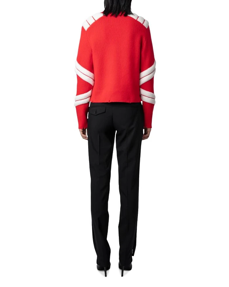 Georgia Merino Wool Crewneck Sweater