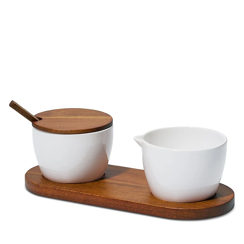 Nambe Duets Sugar and Creamer Set