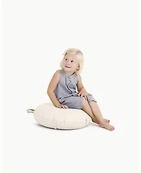 Gathre Ivory Circle Mini Floor Cushion