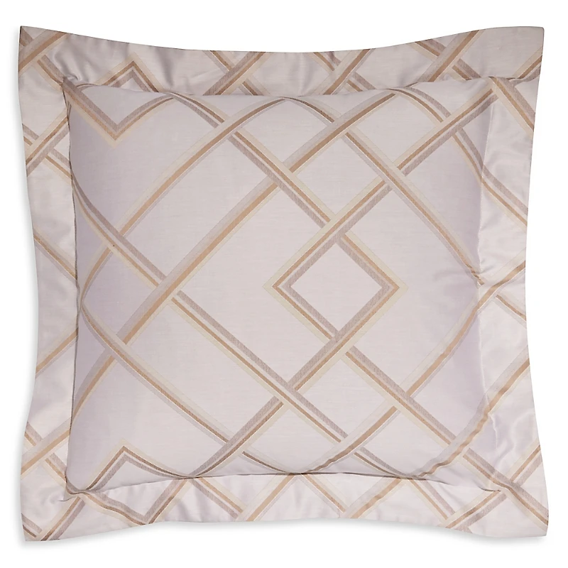 Frette Geometrics Arredo Euro Sham - Exclusive