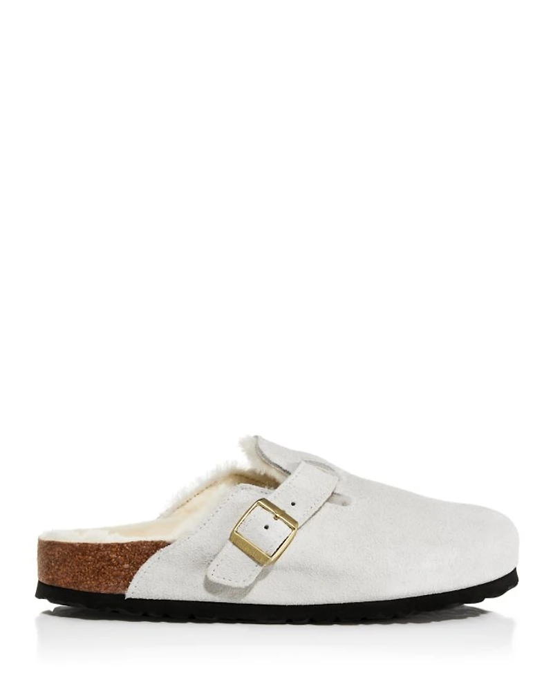 Women's Boston Shearling Clogs