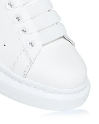 Women's Oversized Crystal Embellished Heel Sneakers