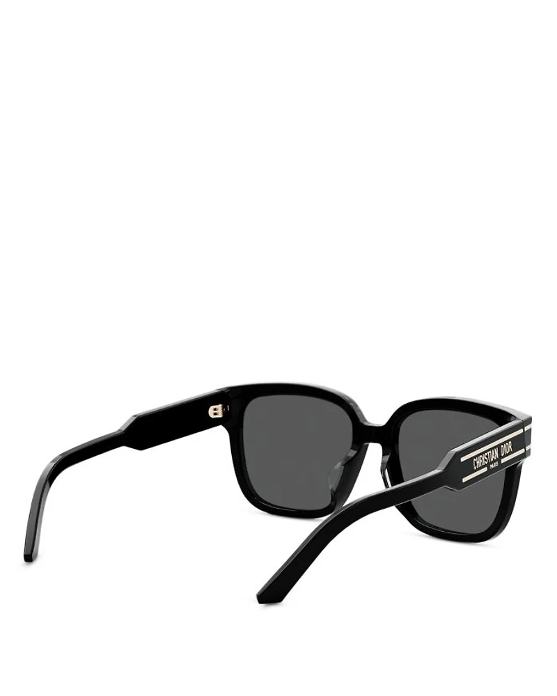 DiorSignature S7F Square Sunglasses, 58mm