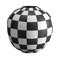 L'Objet Damier Large Porcelain Vase
