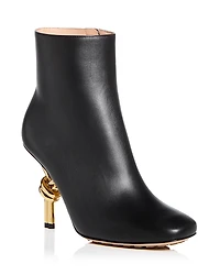 Bottega Veneta Knot High Heel Booties