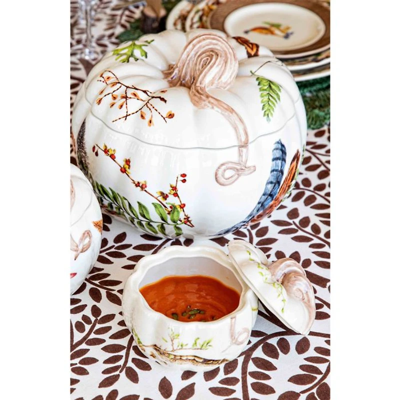 Forest Walk Pumpkin Soup Bowl