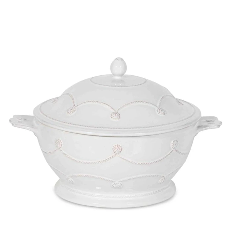 Berry & Thread Lidded Casserole