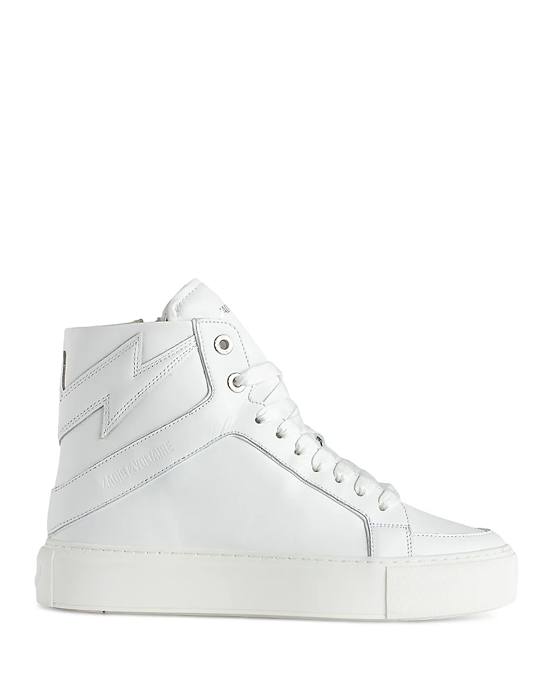 Zadig & Voltaire Women's High Flash Top Platform Sneakers