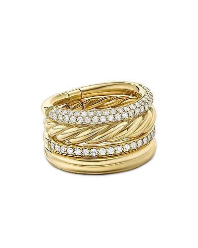 David Yurman Dy Mercer Multi Row Ring