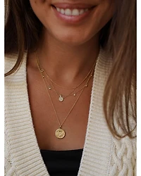 14K Yellow Gold Diamond Queen Bee Medallion Pendant