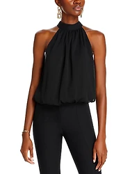 Alice and Olivia Maris Halter Neck Top