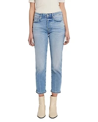 Josefina High Rise Crop Slim Jeans Must