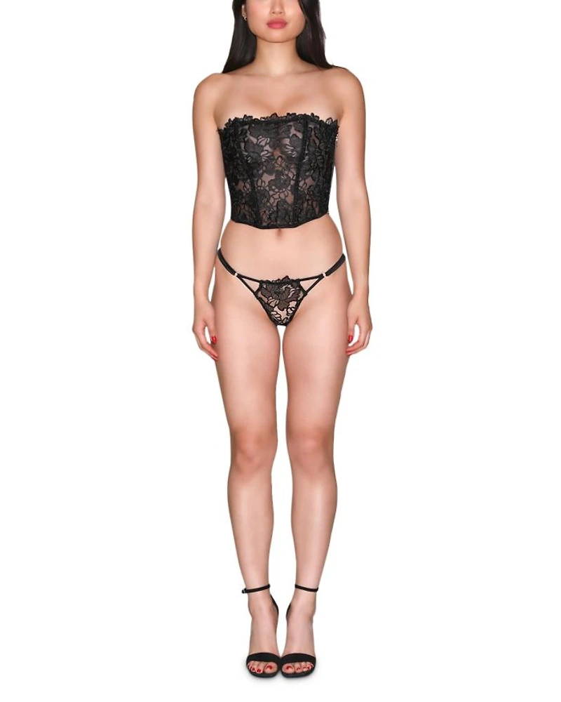 Whitney Embroidered Corset Top