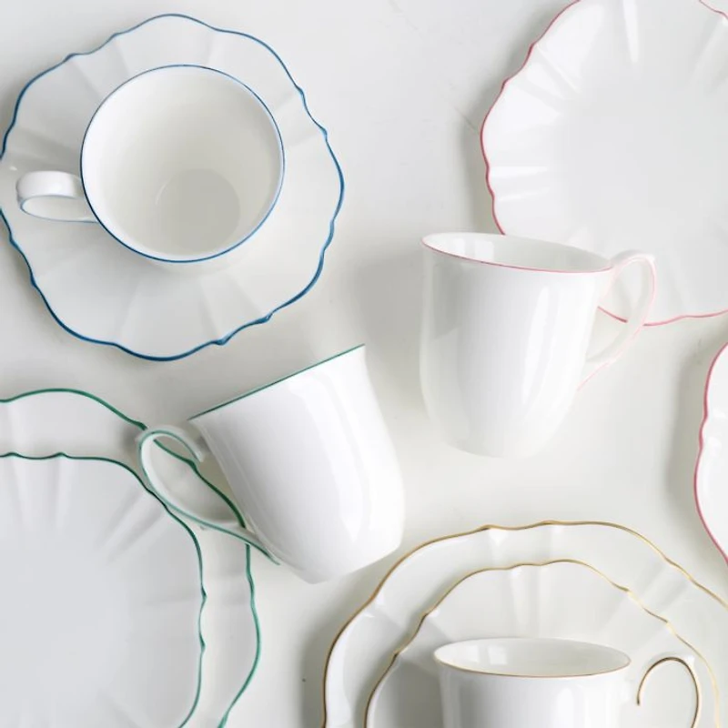 Amelie 7" Bread Canape Plate