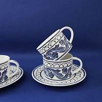 H. Blue Bird Cup and Saucer