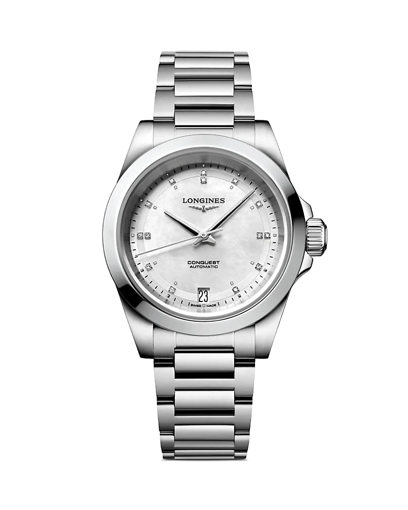 Longines Conquest Watch, 34mm